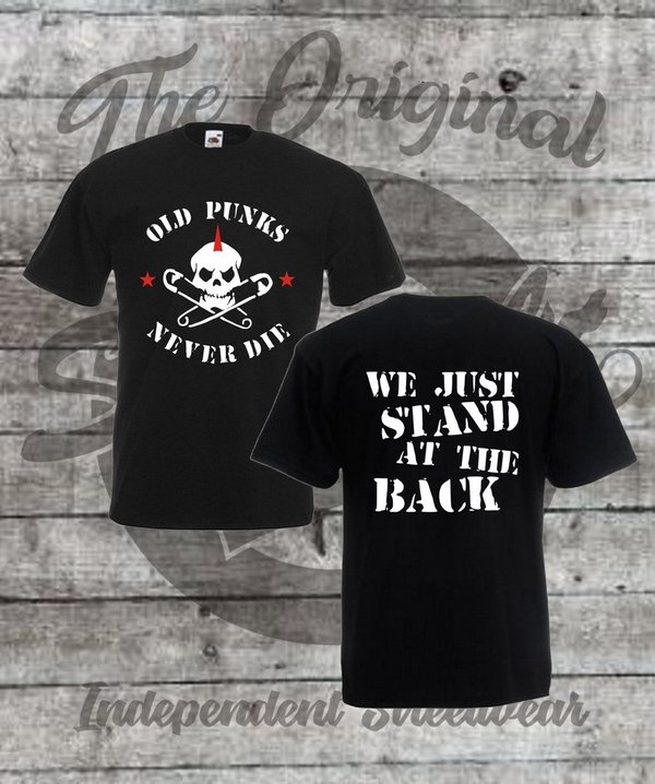 Old Punks Never Die - We Just Stand At The Back