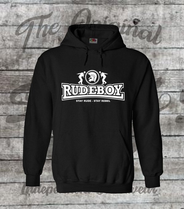 Rude Boy - Stay Rude Stay Rebel Hoodie