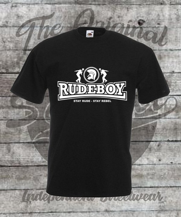 Rude Boy - Stay Rude Stay Rebel T-Shirt